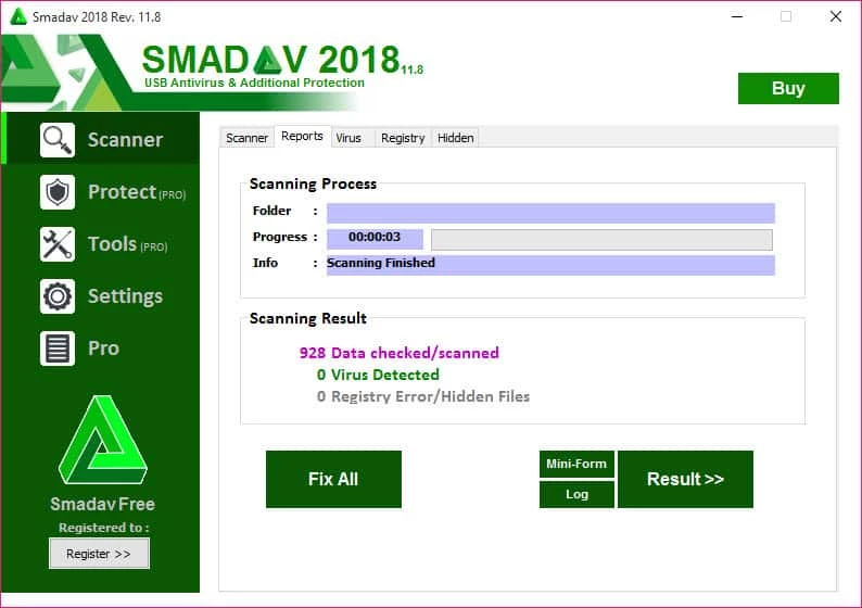 Smadav — skærmbillede 1